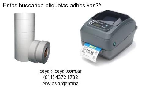 70 x 50 Termicas  x 1000 etiquetas – Argentina